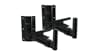 Gator Frameworks Adjustable Wall Mountable Speaker Stands Pair