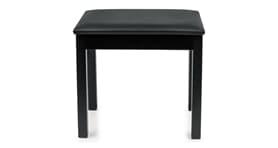 Gator Frameworks Deluxe Wooden Piano Bench Black