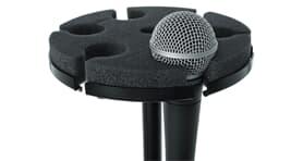Gator Frameworks Tray for 6 Mics on Mic Stand