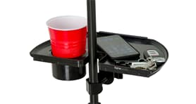 Gator Frameworks Mic Stand Accessory Tray Drink Hold
