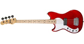 G&L Tribute Fallout Bass Lefty Candy Apple Red