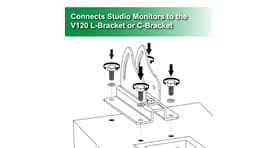 IsoAcoustics V120 107x50 Adapter