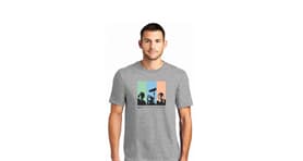 Zoom T-Shirt Creators Panel Grey Size XL