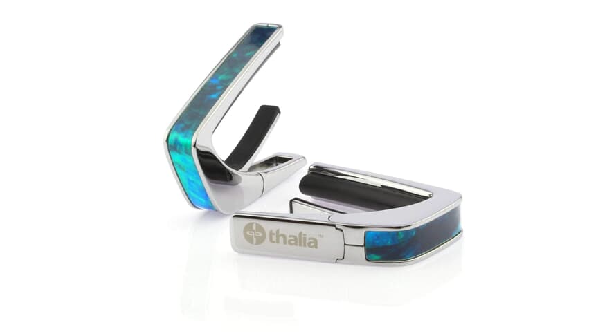 Thalia Shell Collection Capo Teal Angel Wing Chrome