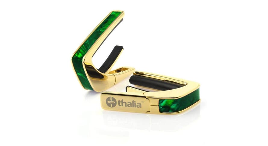 Thalia Shell Collection Capo Green Angel Gold