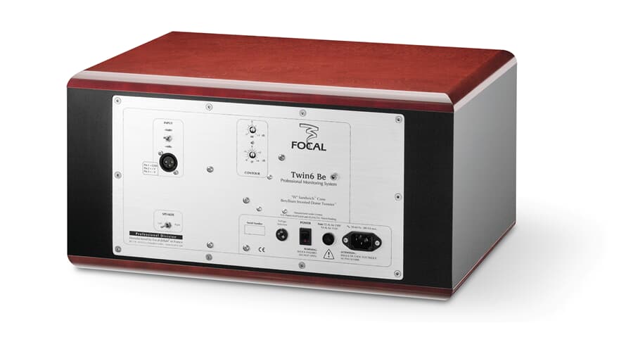 Focal Twin6 Be Red Burr Ash