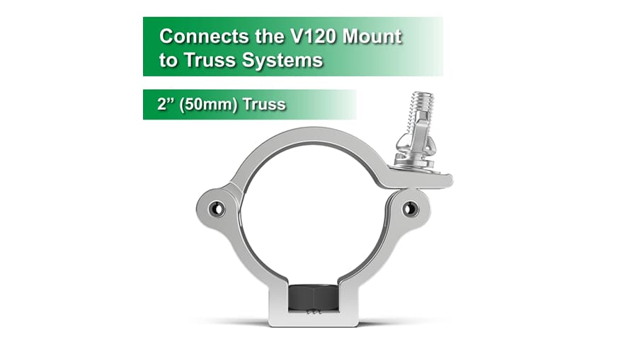 IsoAcoustics V120 Truss Clamp 2" (50mm)