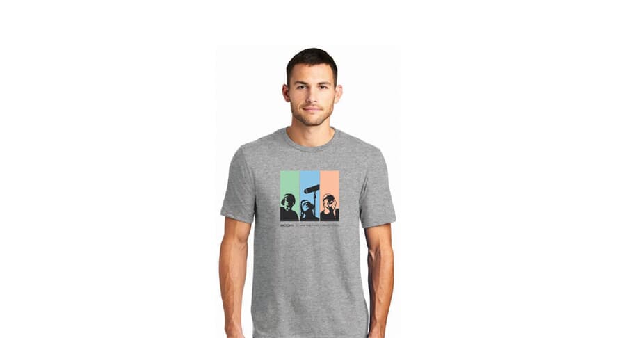 Zoom T-Shirt Creators Panel Grey Size S