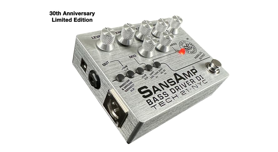 Tech21 SansAmp Bass Driver D.I. 30th Anniversary