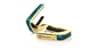 Thalia Shell Collection Capo Teal Angel Gold