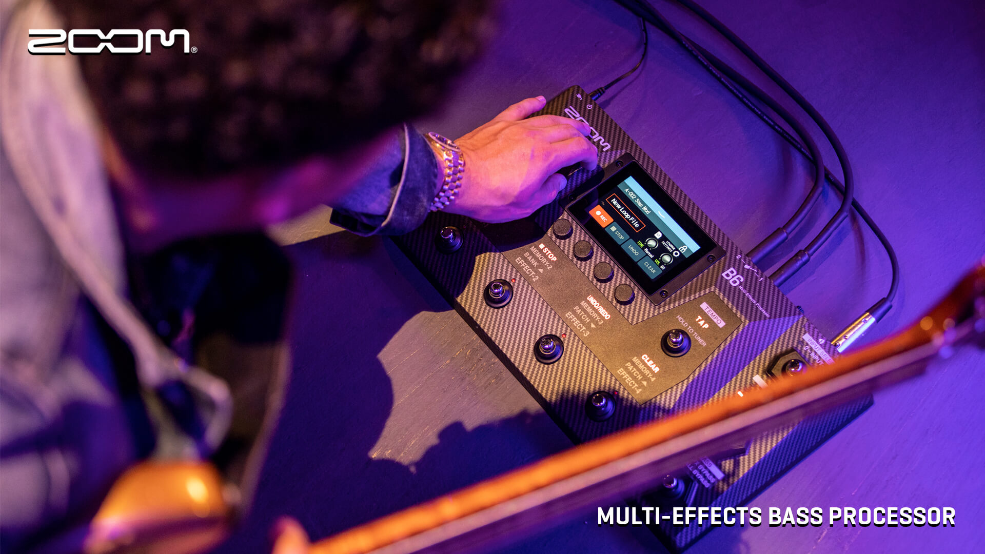 Zoom B6 Multi-Effects Bass Processor