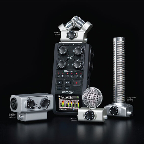 Zoom Essential Series: H1, H4, and H6 Field Recorders with 32-bit