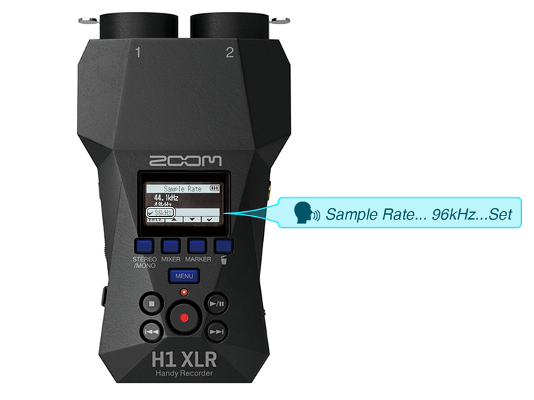 Zoom H1XLR